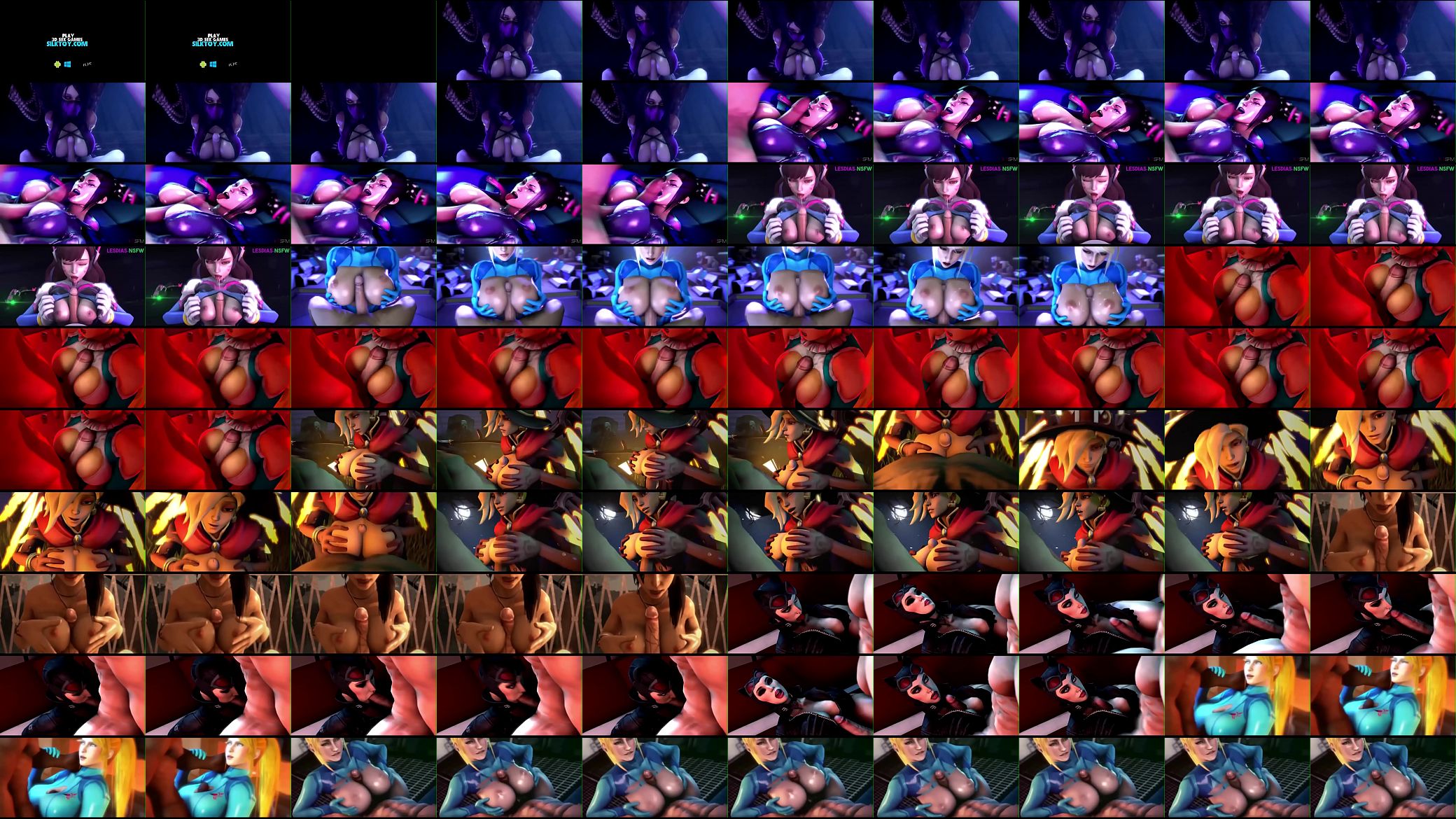 3D Ninja overwatch big tits hardcore sex best hentai 预览图