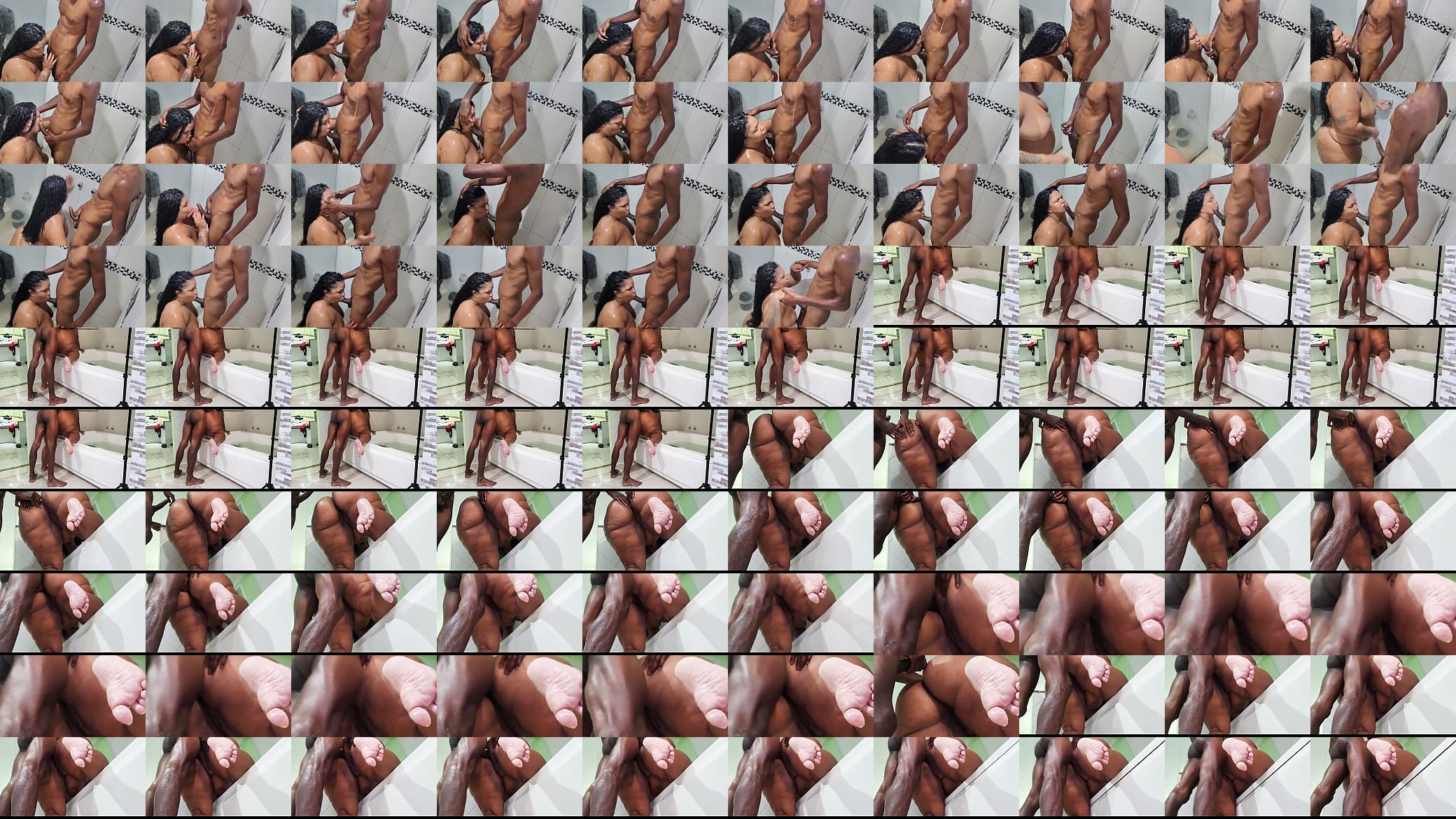Mamou no Chuveiro, Soquei Gostoso no Cu Dessa BBW. 预览图