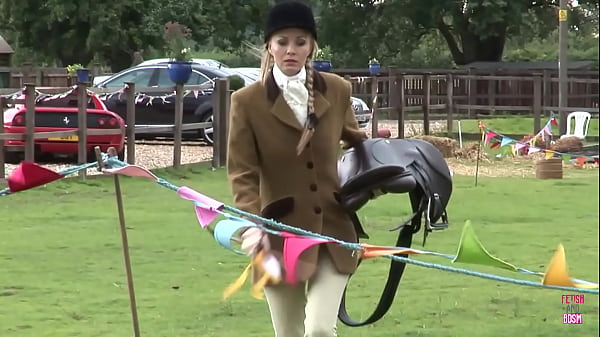 The riding turned out to be the drilling of a blonde by a guy