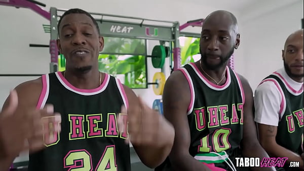 Download Video - Basketball Team Motivated By DP Group Sex with Stepsisters - Lory Lace - TabooHeat