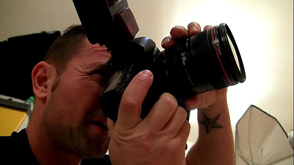 Sexy blonde gets fucked by photographer