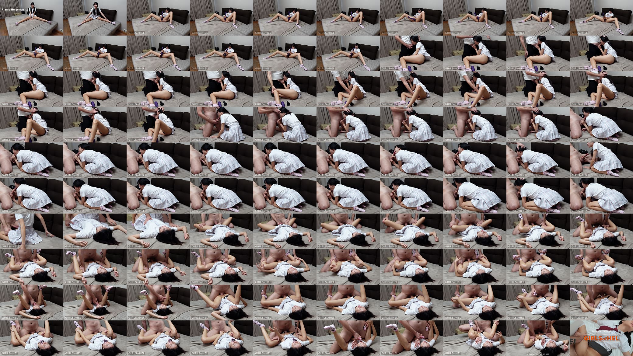 Cute Japanese student loves spreading her legs for hardcore sex with Daddy 预览图