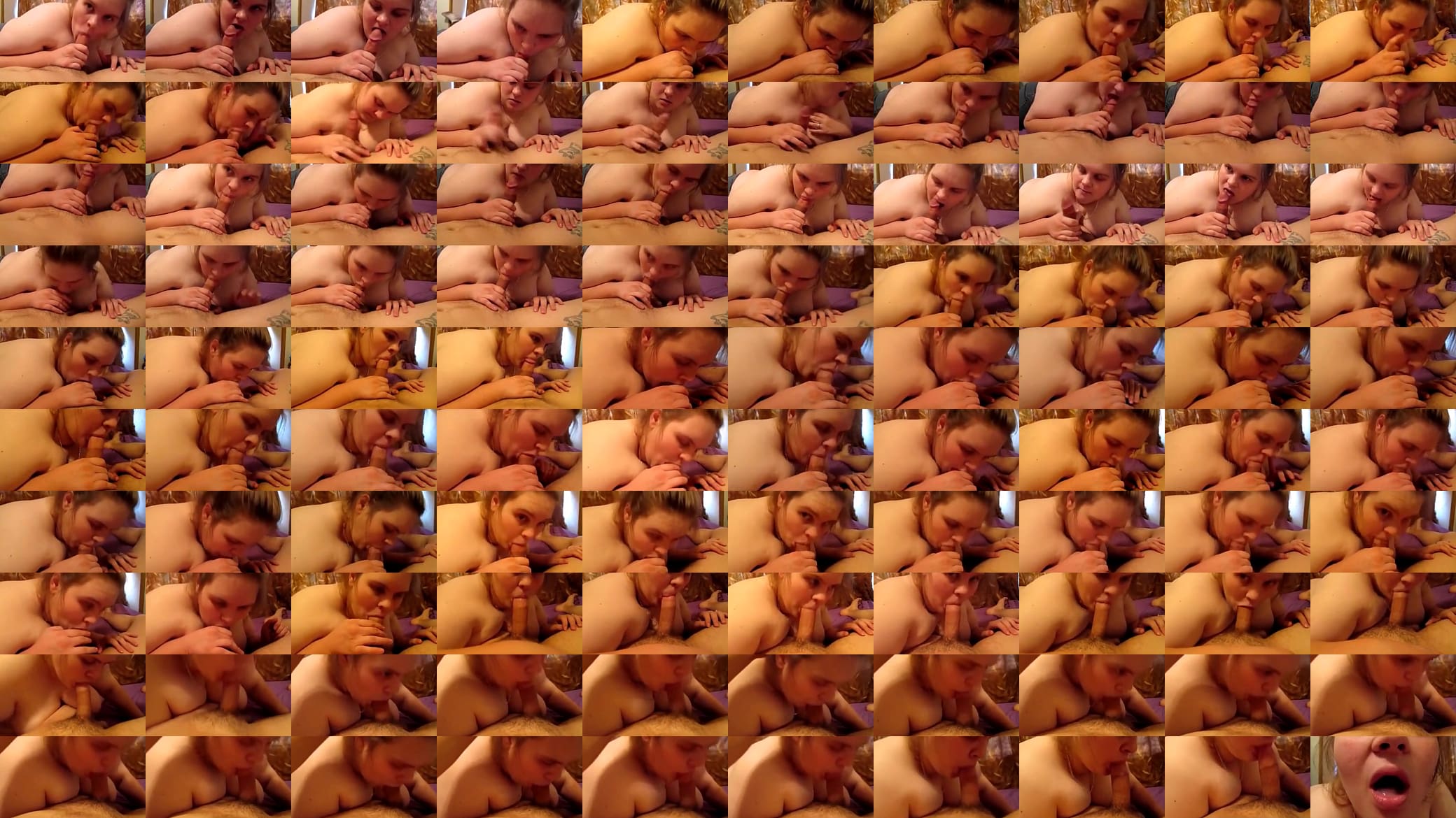 Wife Deepthroat Huge Dick POV &amp; Take A Mouth &amp; Swallow 预览图