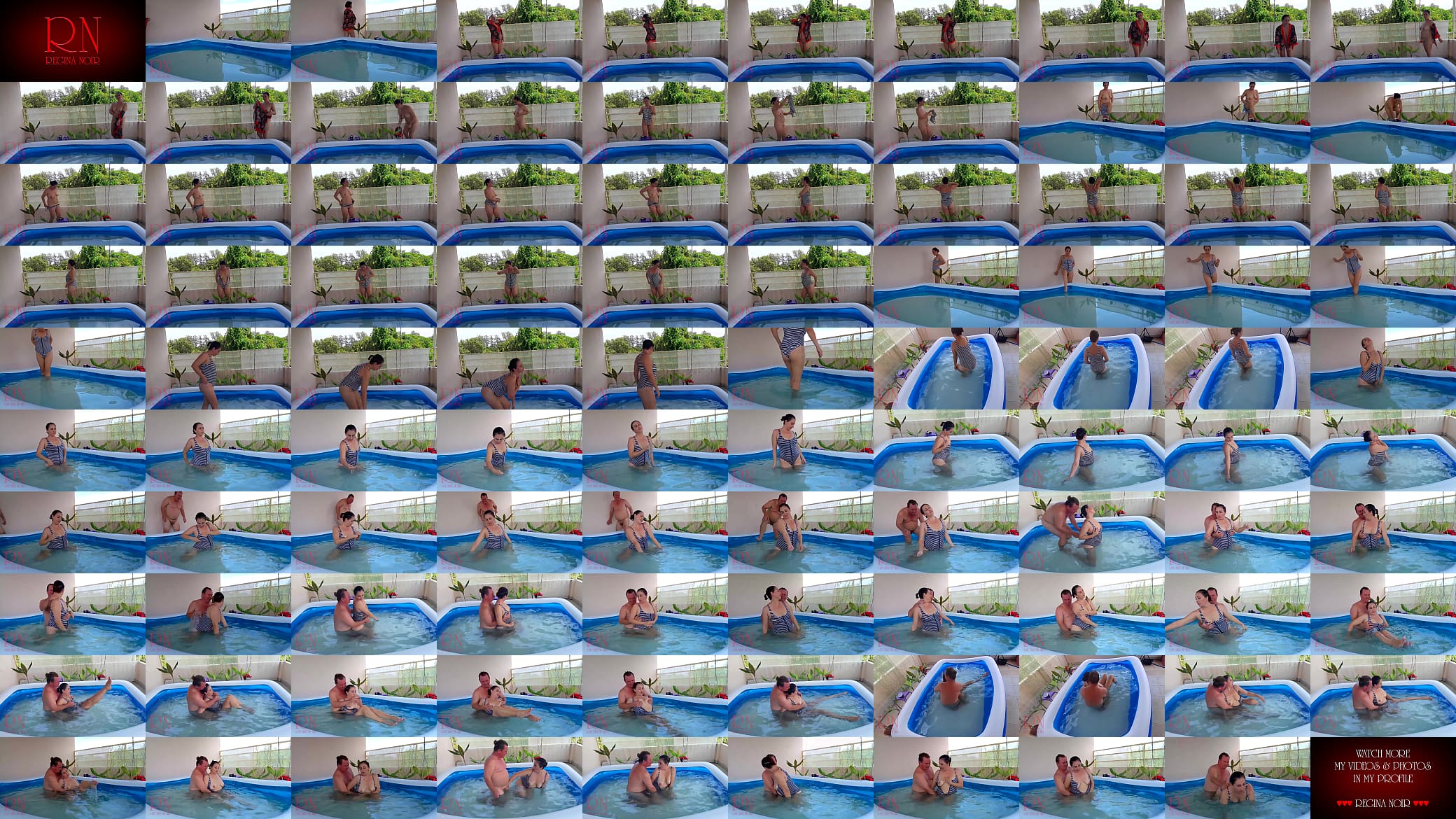 Breaath holding underwater. Domination rough sex. Nudist Regina Noir swimming, sucks and fucks in the swimming pool. 1 196 预览图