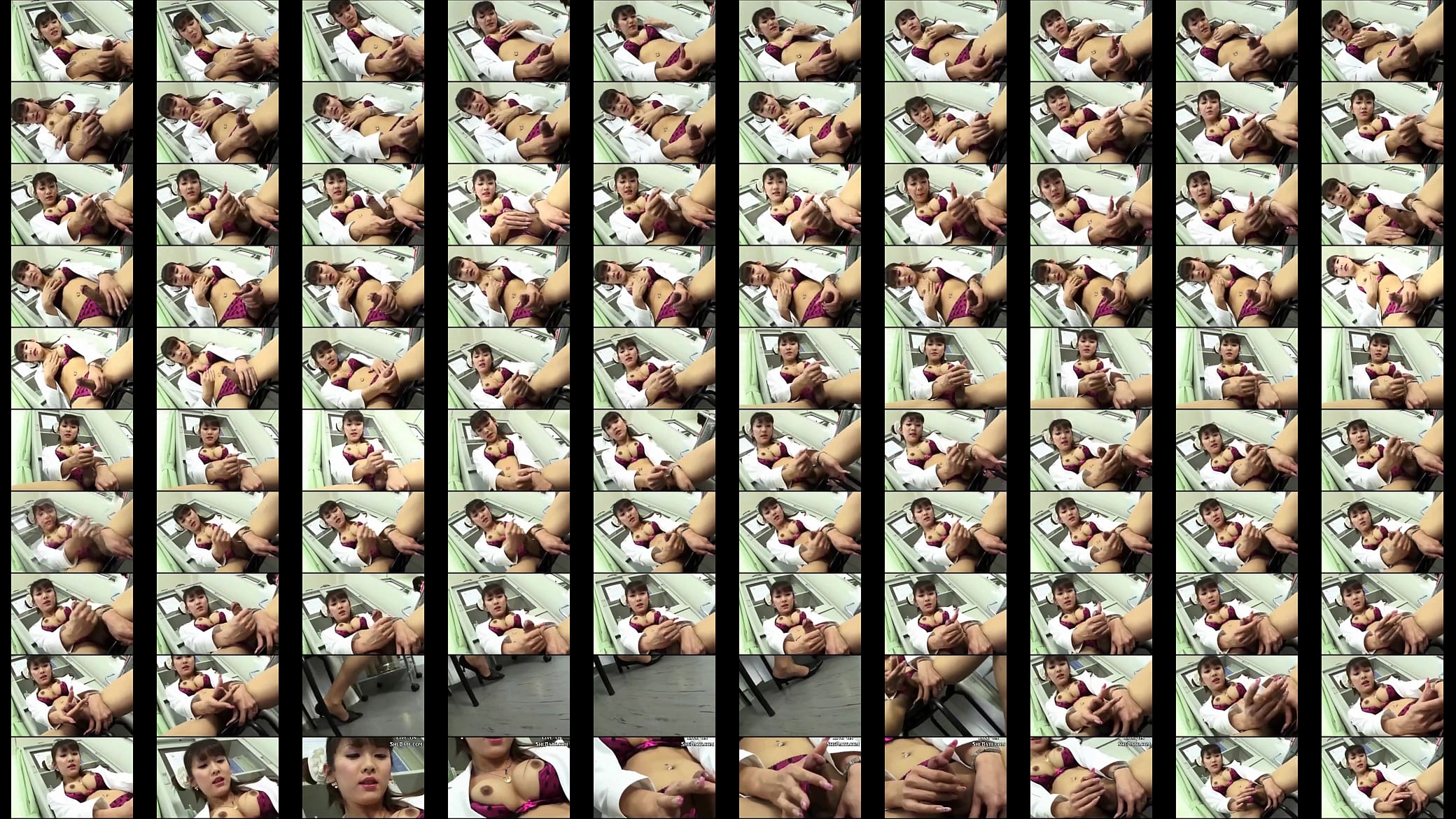Asian nurse ladyboy masturbator 预览图