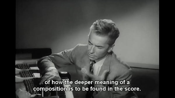 Karajan talks about conducting Beethoven Symphony No. 5, 1966