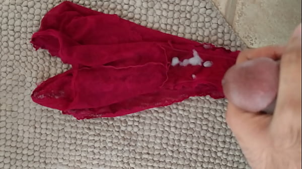 Download Video - Cumming in aunty's pants again
