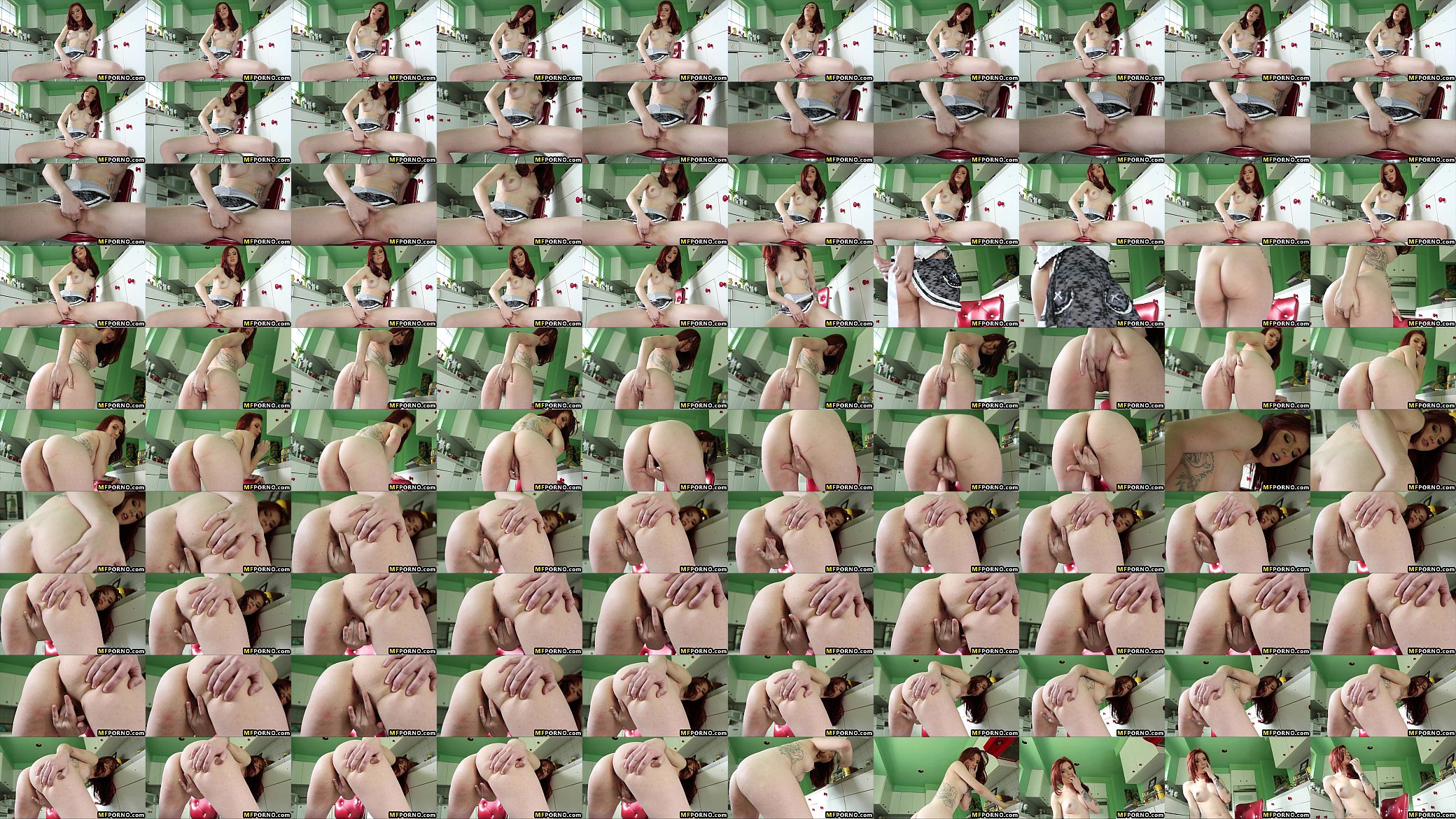 Sasha Pain gorgeous redhead masturbates 2 预览图