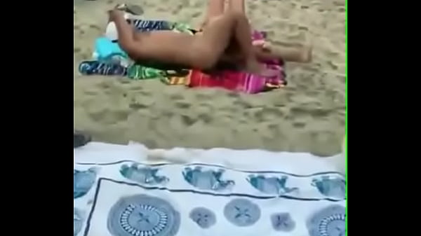 Blowjob on the beach