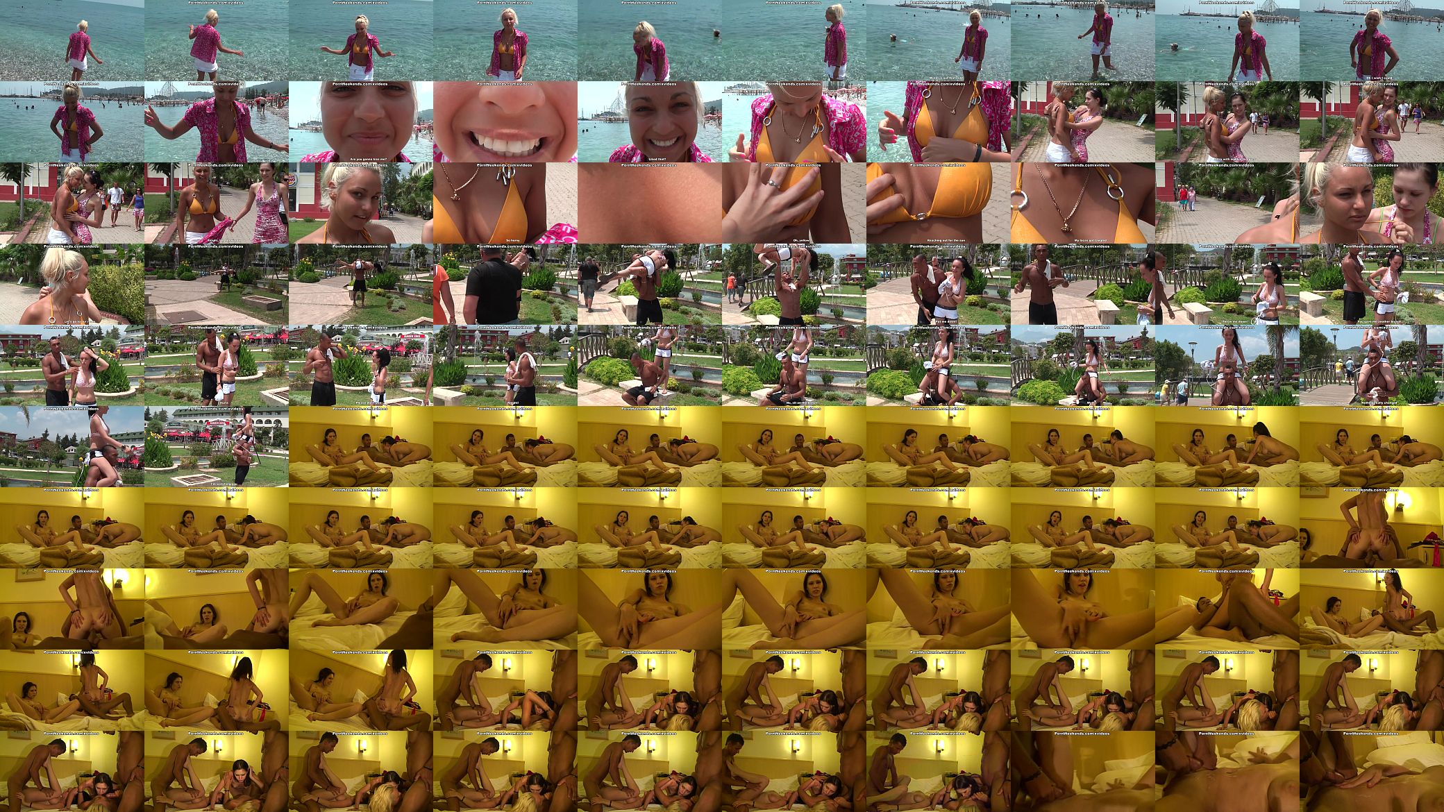 Group sex in a bedroom 预览图