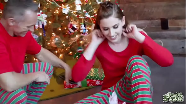 Niki Snow ride her stepdads cock like an open sleigh