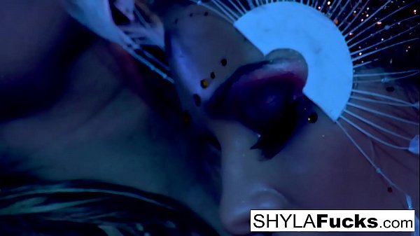 Busty Nikka obeys Shyla's commands in this erotic girl on girl sex