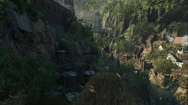 Lara goes Primal - Nude Lara All Cutscenes Movie Part 3