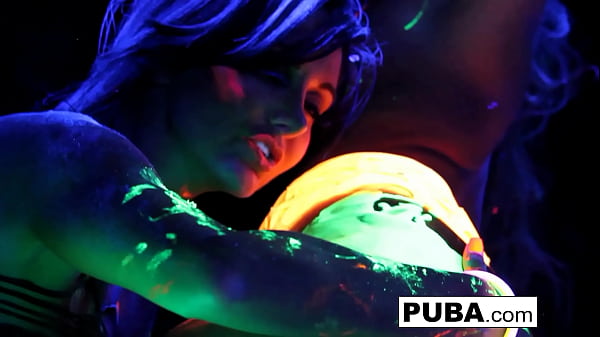 Black Light Rainy Night with Abigal Mac & Ava Addams