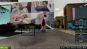 I'm squirting while fingering my burning pink pussy in my room, watching BNWO content