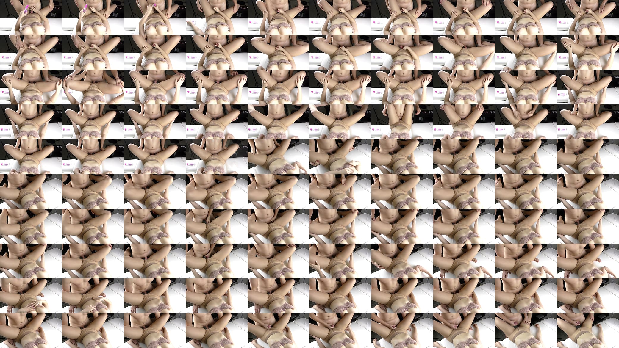 Teen Big Tits Fucked in Pantyhose, pussyjob - Cum on Pussy 预览图