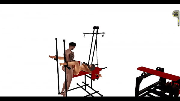 Furniture Machine BDSM 3 pose Mail; toonslive3@gmail.com