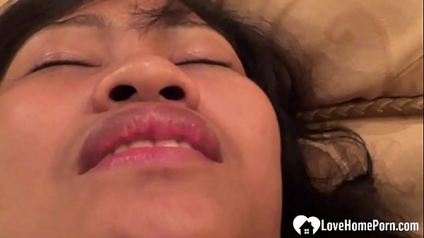 Teasing Asian gets fucked in hardcore fashion