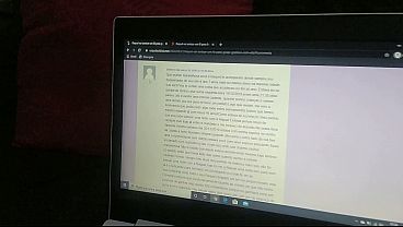 Raquel announcing the winners of the video call that will spend 30 minutes enjoying with her