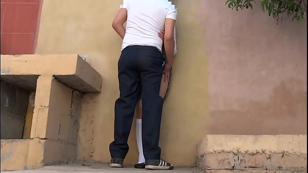 student teen runs away from school with a boy and they go to fuck