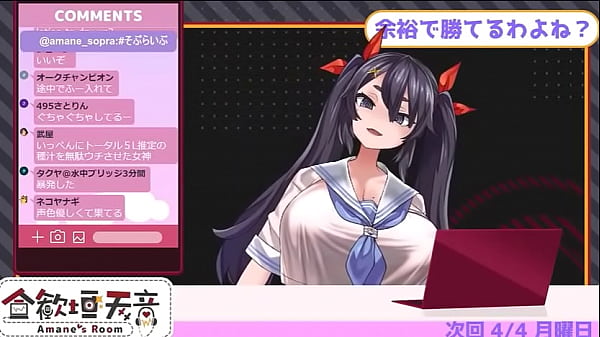 10Countdown handjob ASMR of Vtuber Amane, Lcup hugebreasts tits japanese asian teen drawn by Asanagi 1:19-"2"repeat 10times 2:27-Zero repeat 20times