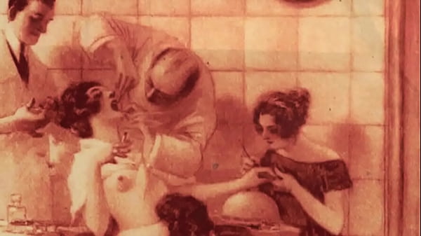 vintage erotic art