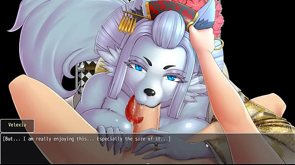 Wolf girl blowjob