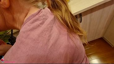 Download Video - Fucking my pretty wife while cooking &vert; Doggystyle Standing Cooking Sex with Creampie and No Condoms Hope she Won't Get Pregnant