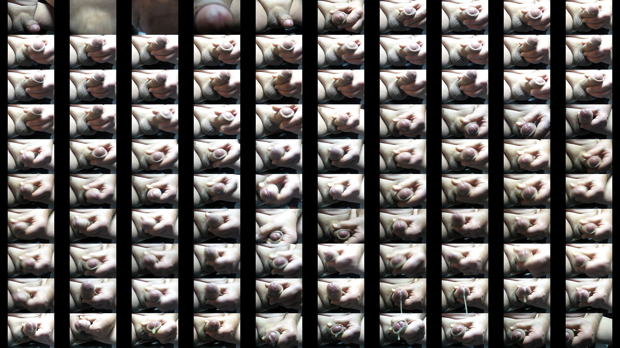 Hottang69 #064 Grandpa 66 yr old uncut little cock wanks and cums 预览图