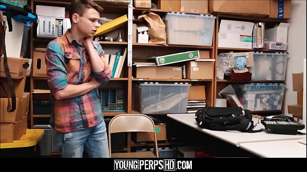Download Video - Small Twink Boy Caught Stealing l&period; Fucked By Security