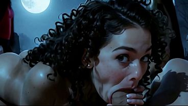 Haloween Trick or Treat: zombie gangbang - AI Interactive Video