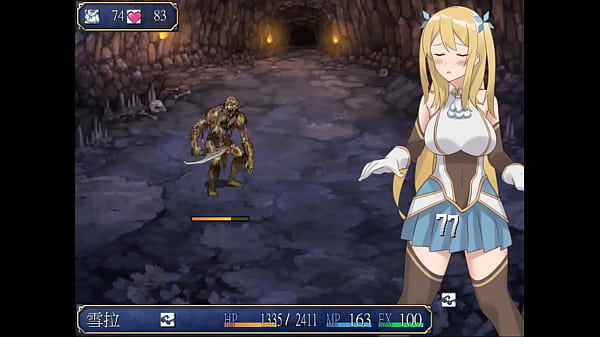 HGame-Shela and the Three Artifacts-11~Finally beat the unicorn and got the first artifact! Help the men in the village to be brave!