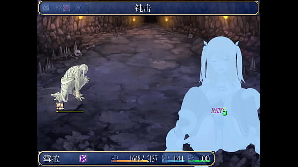 HGame-Shela and the Three Artifacts-11~Finally beat the unicorn and got the first artifact! Help the men in the village to be brave!