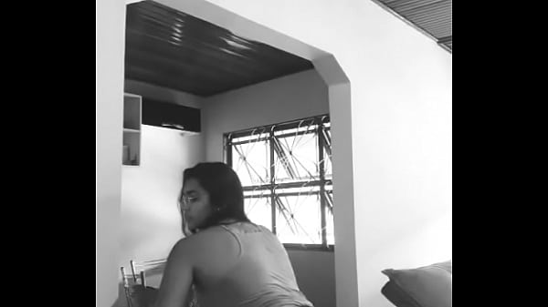 Young brunette dancing funk with swollen pussy