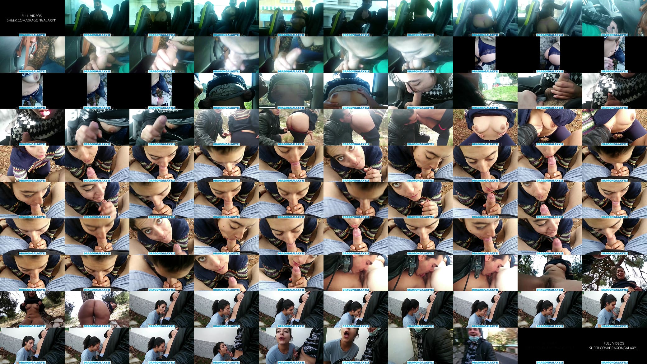 Public compilation Blowjob and Flashing Tits 预览图