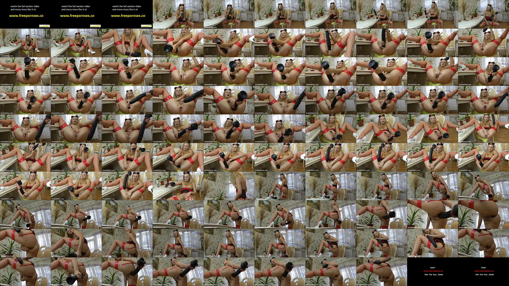 nurse with a huge b. anal dildo 预览图