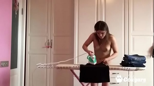 Evelina Darling Does Her Chores Totally Naked