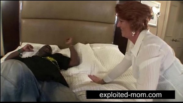 Old housewife fucking her black lover in Interracial Video