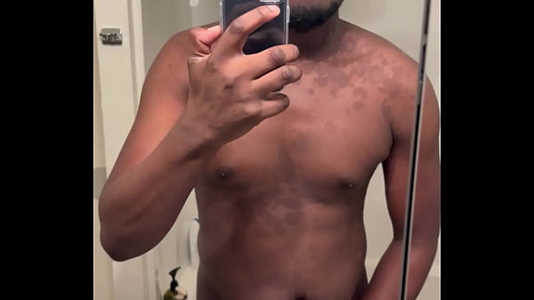 Download Video - Stroking my dick in the mirror until I nut