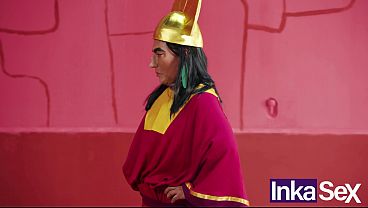 INKA SEX - PARODY THE MADNESS OF EMPEROR KUXCO FUCKS HIS FRIEND MALINDA IN THE ANUS