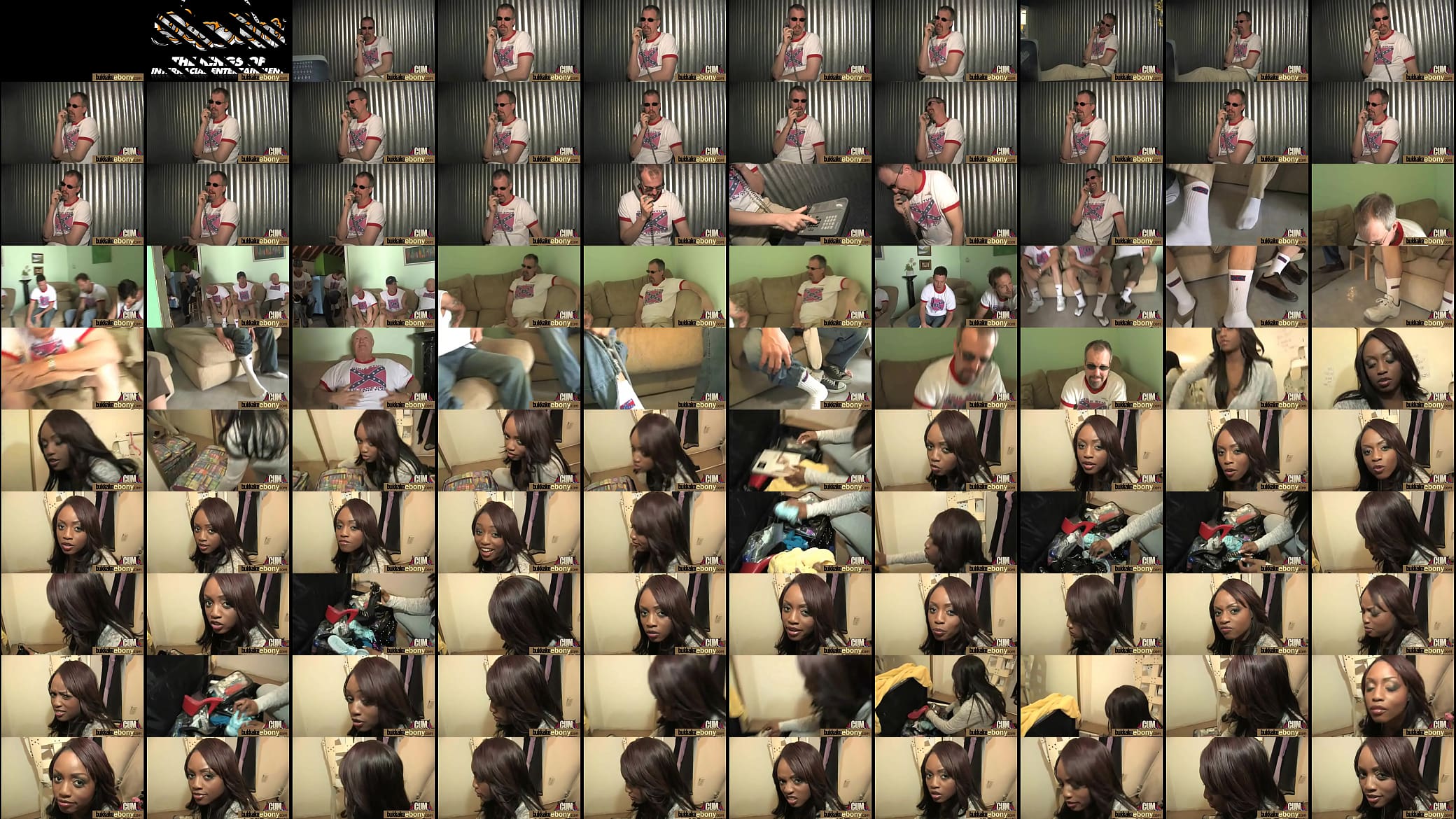 Ebony babe in group sex hardcore action 11 预览图