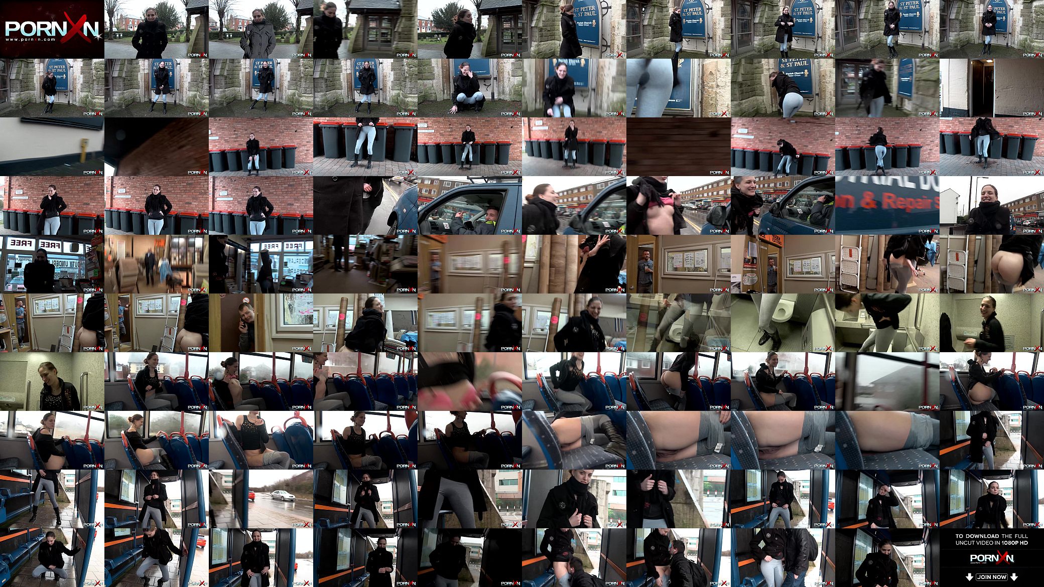 PORN XN Sexy babe Pissing in Public 预览图
