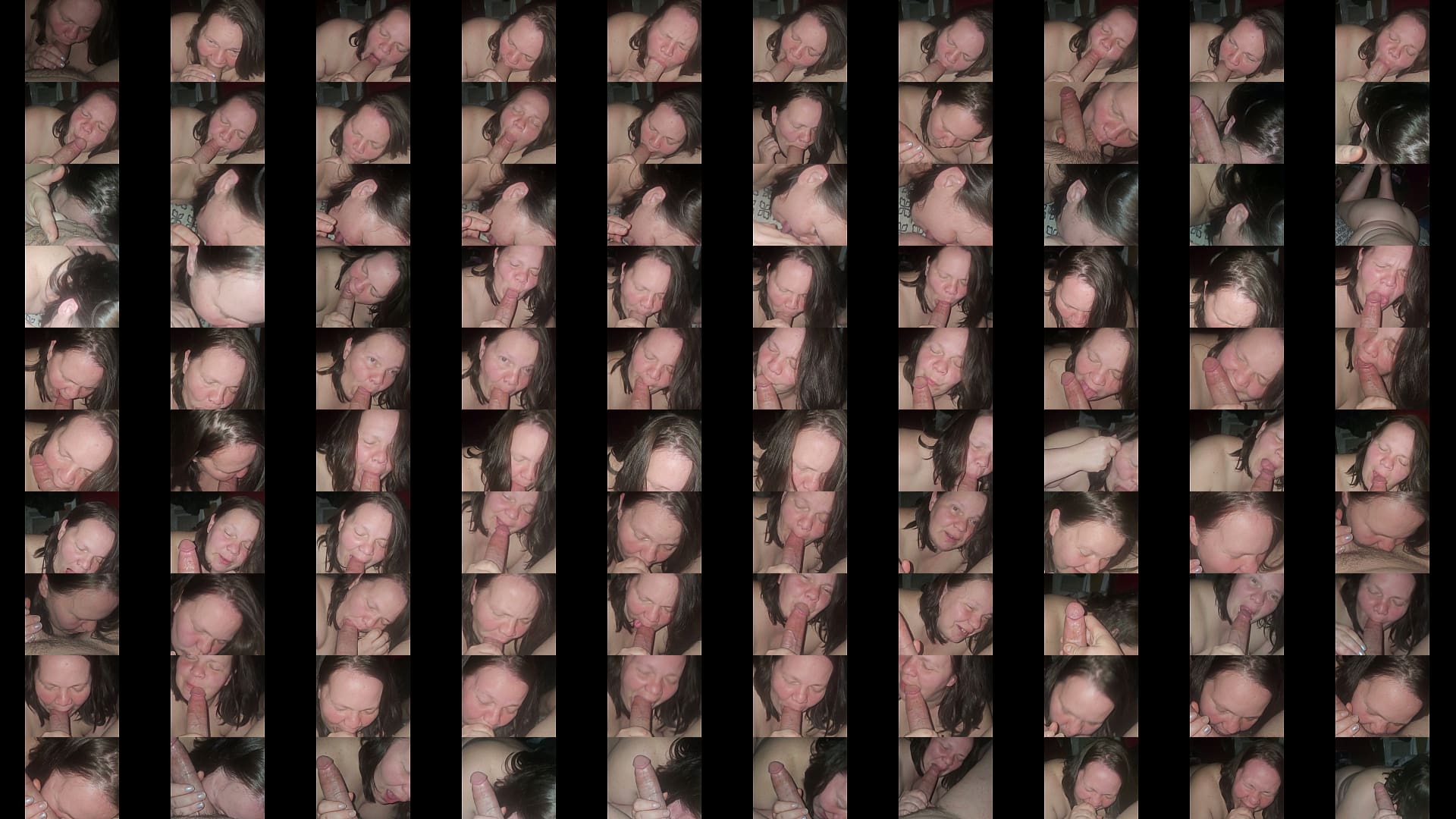Milf sucks and gags of cock 预览图
