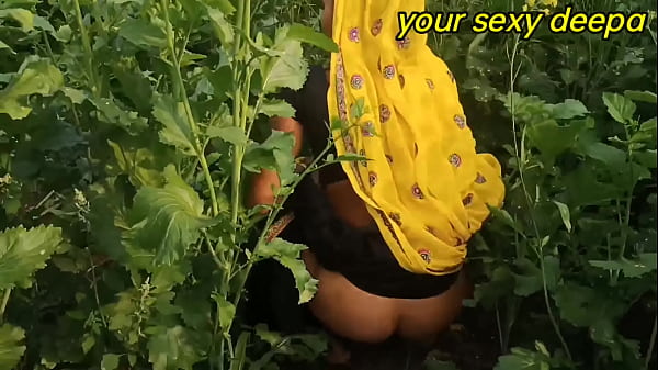 Mamta went to the mustard field, her husband got a chance to fuck her, clear Hindi voice outdoor