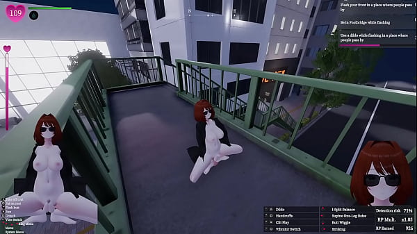 Secret Flasher Manaka - Mission: [Downtown 100%] uncensored, exhibitionism