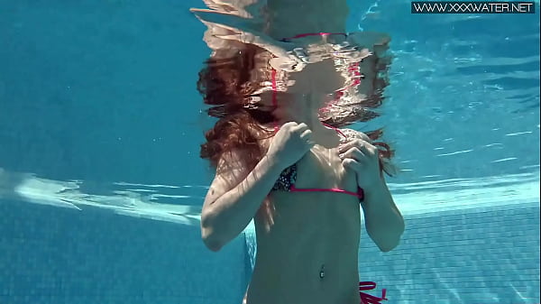 Nicole Pearl super hot and horny shaking ass in the pool