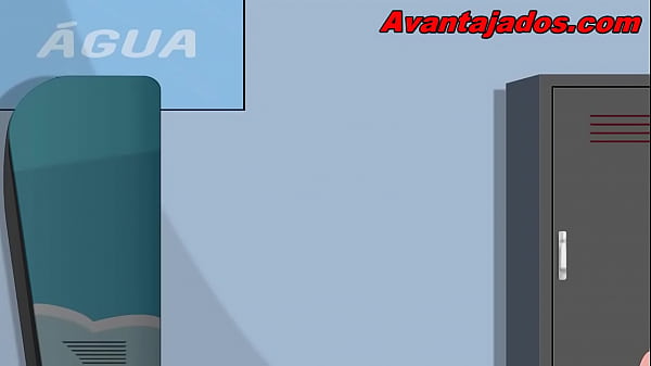 Sex Cartoon with Sarado Putinho from the Academy