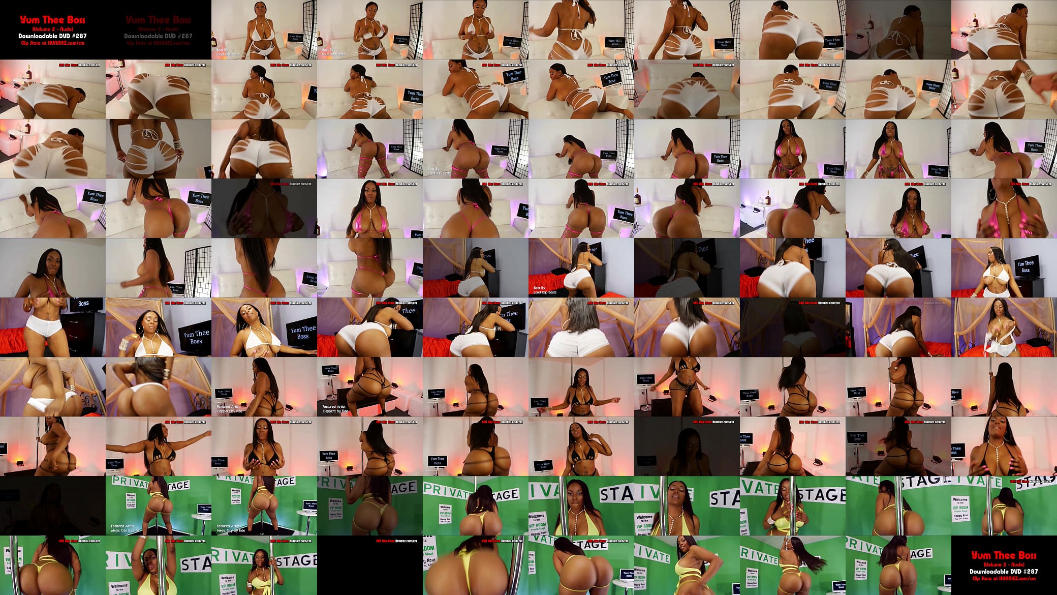 Yum Thee Boss Nude Dance Video Volume 2 - Big Buttocks - Round Ass 预览图