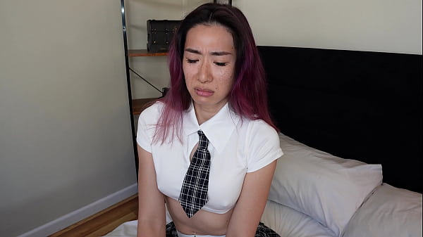 Sexy Asian Trans Stepsis Co-Ed Aerie Rei Gives Hand Tit Foot & Blowjob