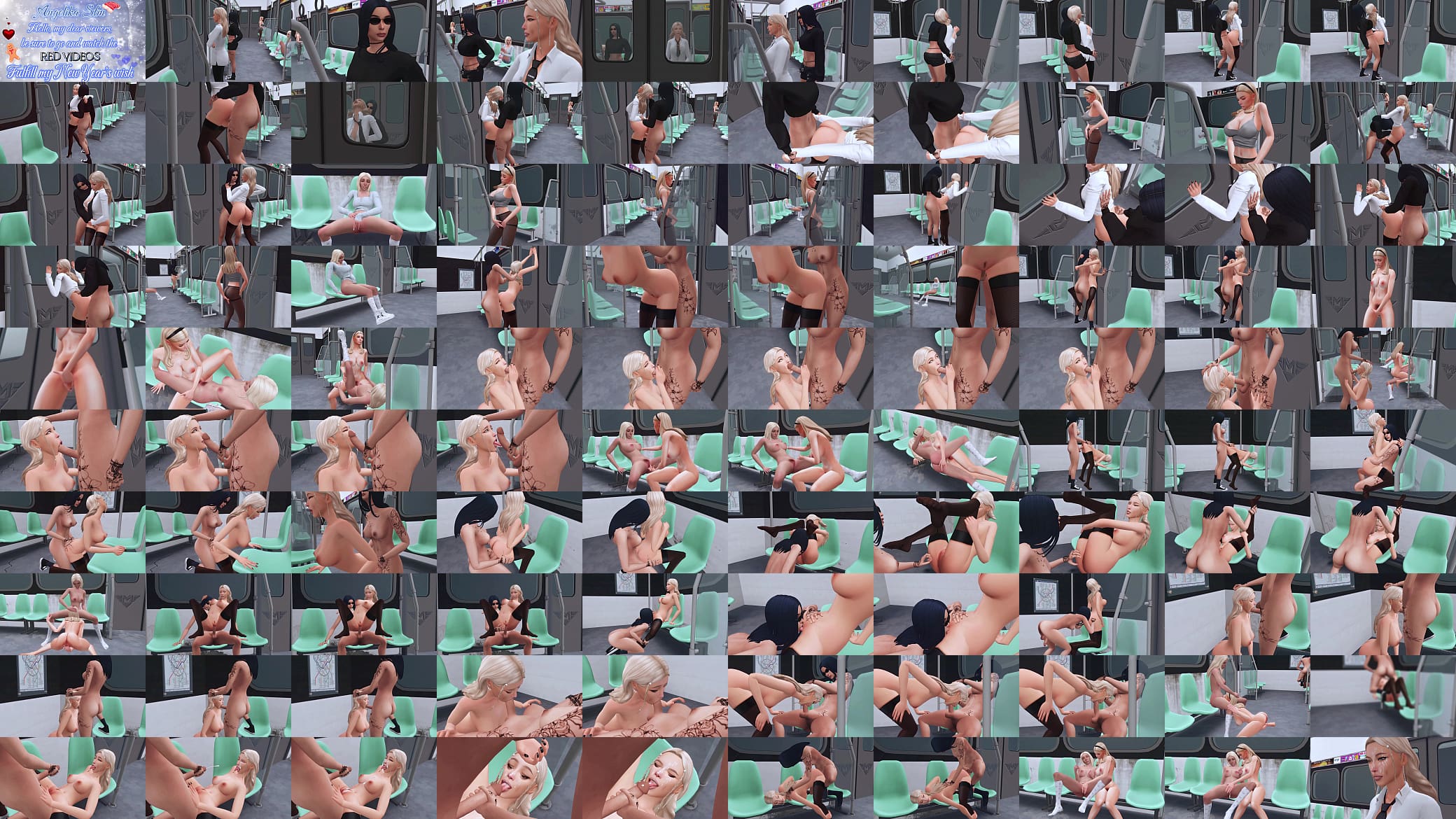 perversion trans mistress seduced stepdaughter for hard sex on the subway sims me hentai futanary 预览图